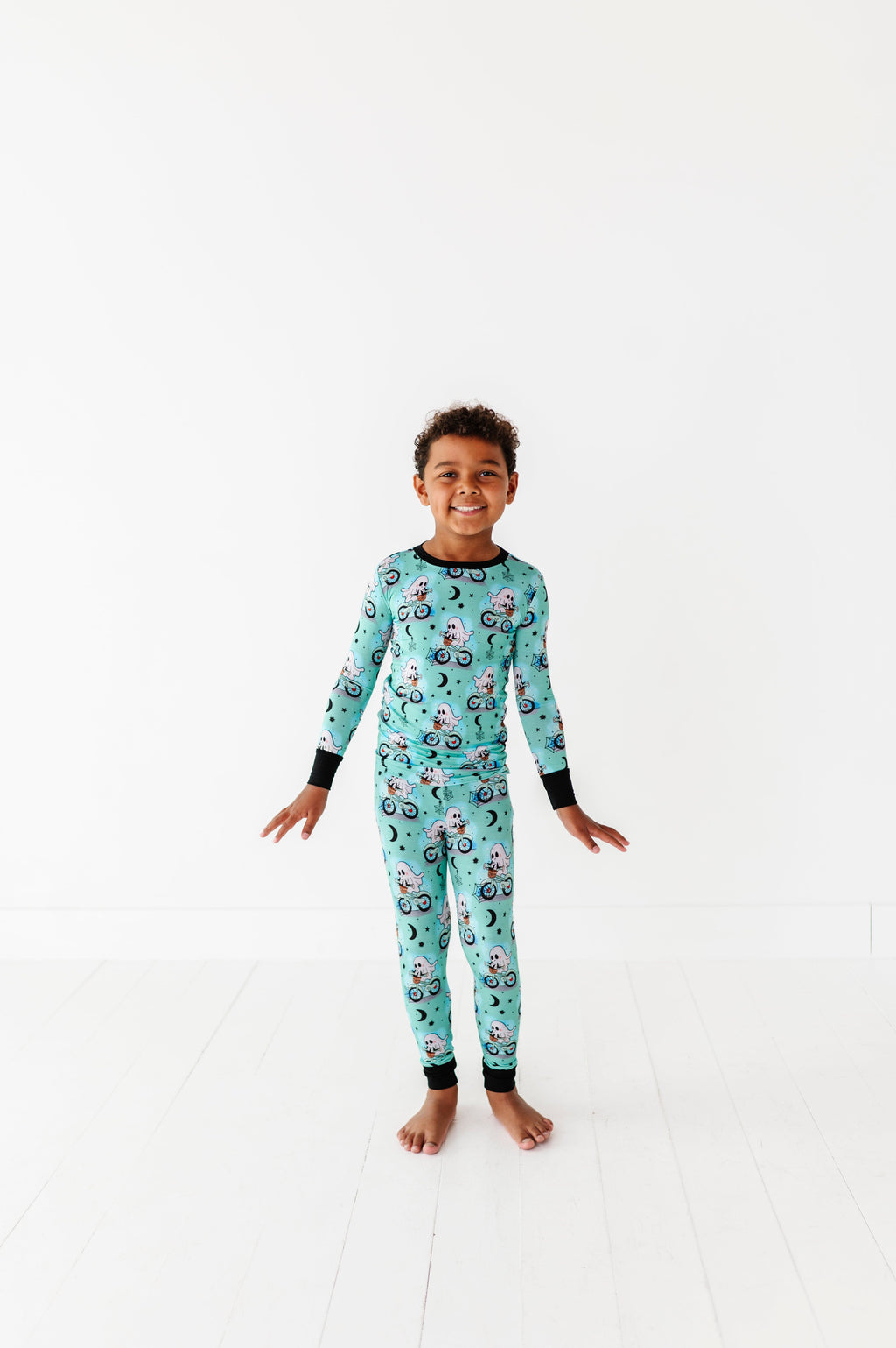 Kiki + Lulu | Ghost Rider Long Sleeve Pajamas