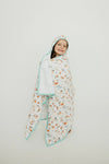 Copper Pearl | Premium Big Kid Hooded Towel - Mickey Mouse’s Boo Bash