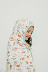 Copper Pearl | Premium Big Kid Hooded Towel - Mickey Mouse’s Boo Bash