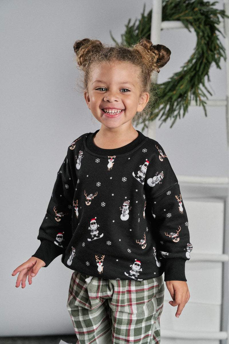 Little Bipsy | Santa & Friends Crewneck