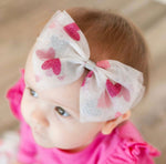 Sweet Wink | Glitter Heart Baby Headband