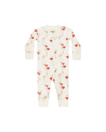 Quincy Mae | Zip Long Sleeve Sleeper - Heart Balloons