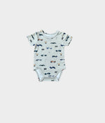 babysprouts | Bamboo Bodysuit - Retro Race Cars