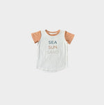 babysprouts | Sea Sun Sand Colorblock Tee