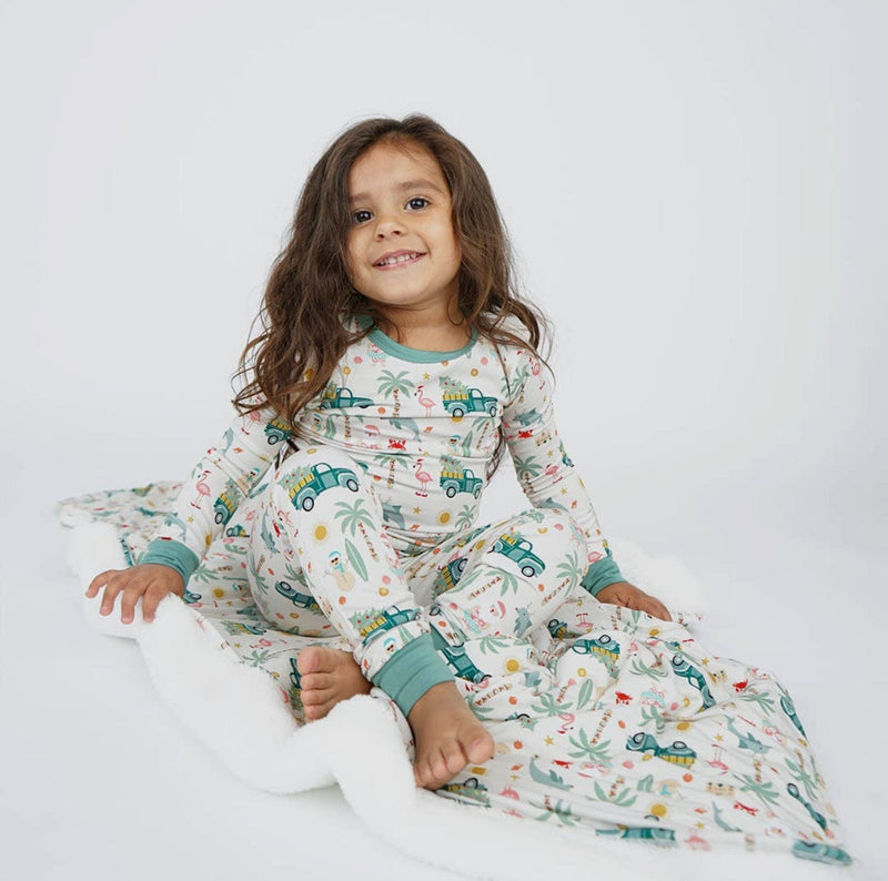 Emerson and Friends | Coastal Christmas 2-piece Pajamas