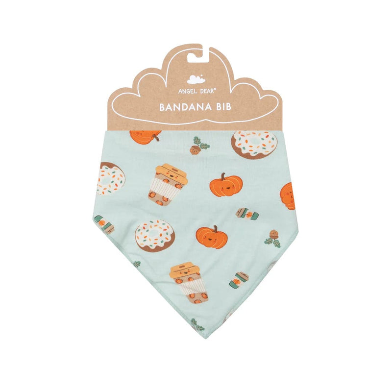 Angel Dear | Pumpkin Spice Latte Bandana Bib