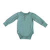 babysprouts | L/S Henley Bodysuit - Pine