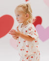 Quincy Mae | Jersey Tee & Pant Set - Heart Balloons