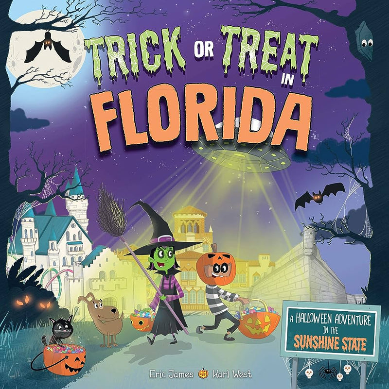 Trick or Treat in Florida ( Hard Cover Book)