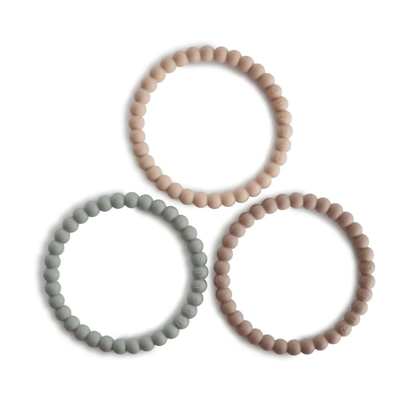 Pearl Teether Bracelet (Clary Sage/Tuscany/Desert Sand)