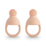 Silicone Fresh Food Feeder 2-Pack (Blush)