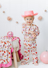 Cowgirl Claus Dream Smocked Flare Set