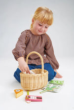 Tender Leaf Toys | Wicker Shopping Basket