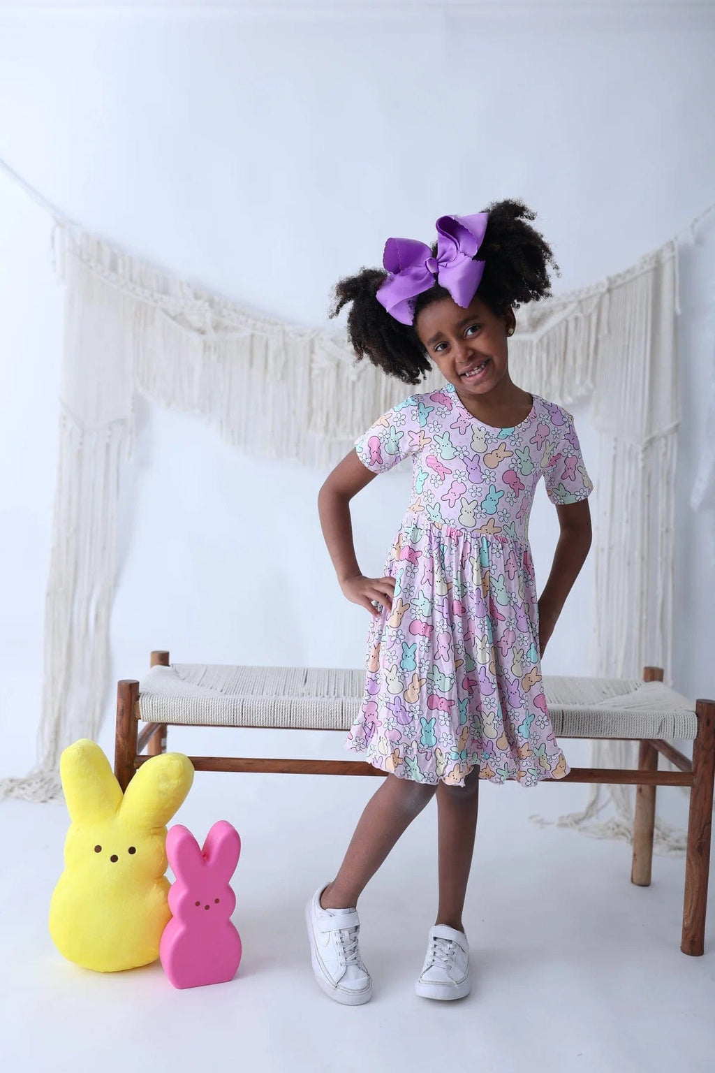 Dream Big Little Co | Peeps for Daisies Dream Ruffle Dress