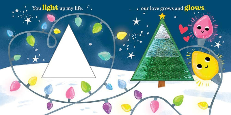 I Love You a Ho-Ho Lot! A Christmas Touch & Feel Board Book