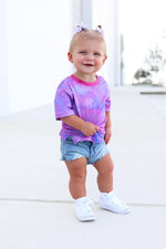 Little Bipsy | Watercolor Tee - Pink