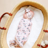 Copper Pearl | Knit Swaddle Blanket - Minnie Mouse