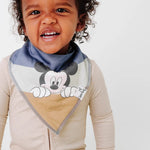 Copper Pearl | Baby Bandana Bibs - Mickey Mouse & Friends