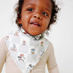 Copper Pearl | Baby Bandana Bibs - Mickey Mouse & Friends