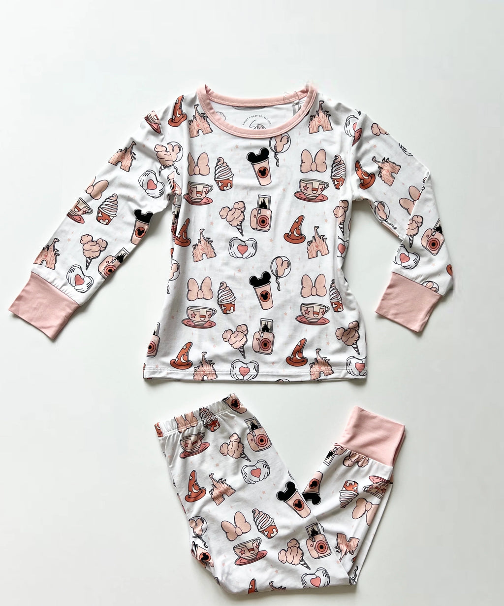 Pins & Treats 2-Piece Bamboo Pajamas