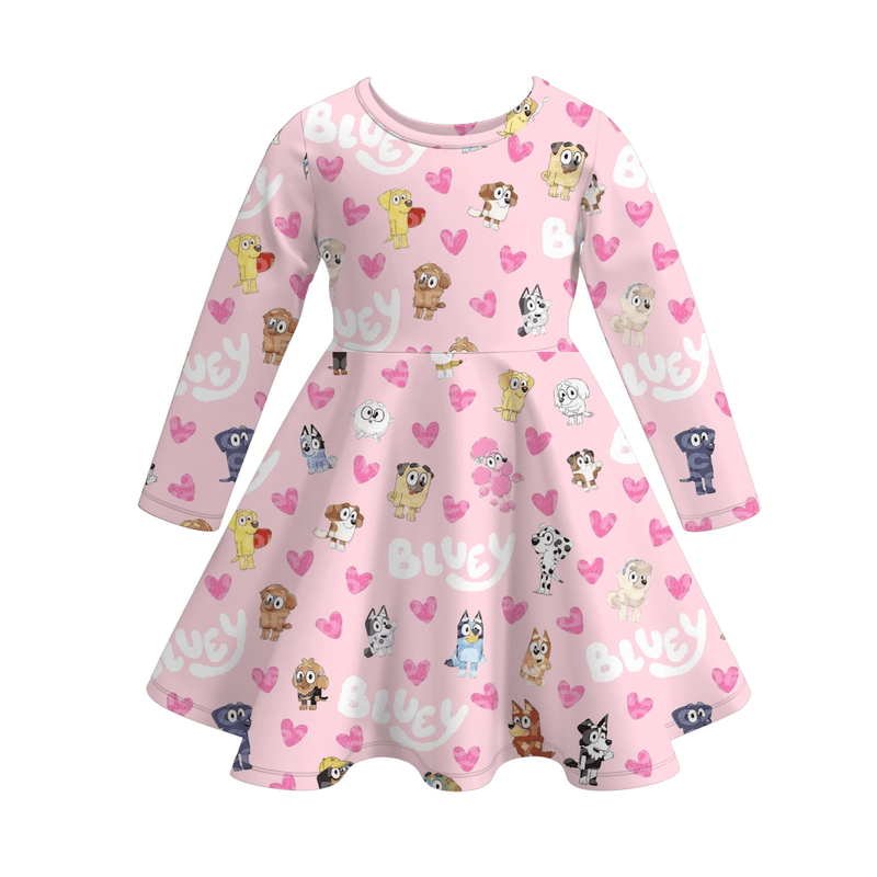 Bluey & Friends Valentine Dress