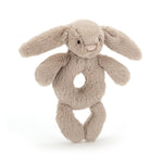 Jellycat Bashful Bunny Ring Rattle- Beige