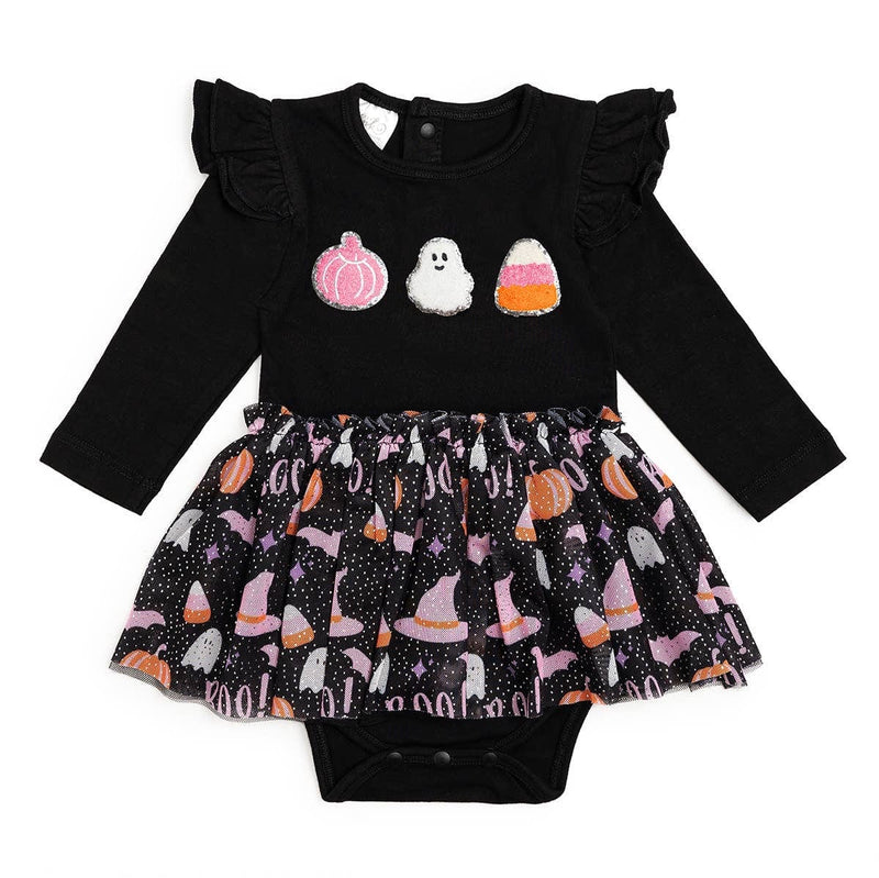 Sweet Wink | Boo Halloween Tutu Bodysuit