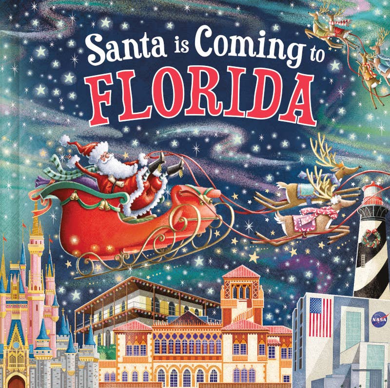 Santa Is Coming to Florida (Hardcover Book)