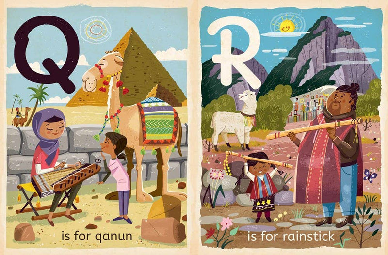 M is for Music; Alphabet board book