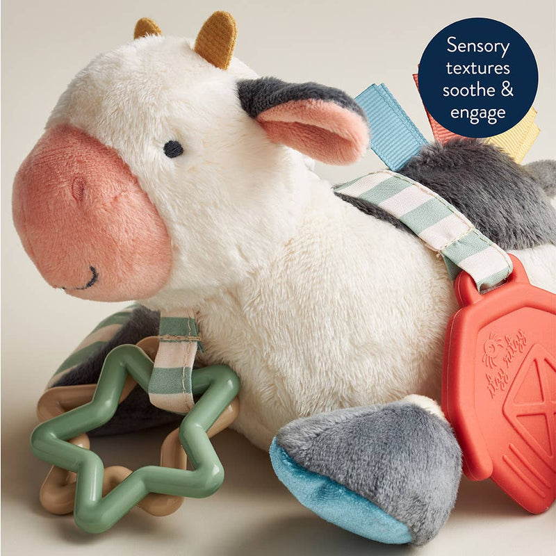 Itzy Cow Link & Love™ Activity Plush