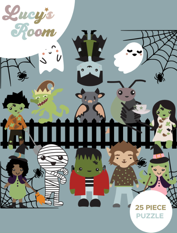 Lucy's Room | Where the Monsters Roam Halloween Puzzle