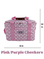 Magic Park Cooler - Purple  Checkered