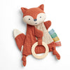 Bitzy Crinkle Fox Sensory Toy with Teether