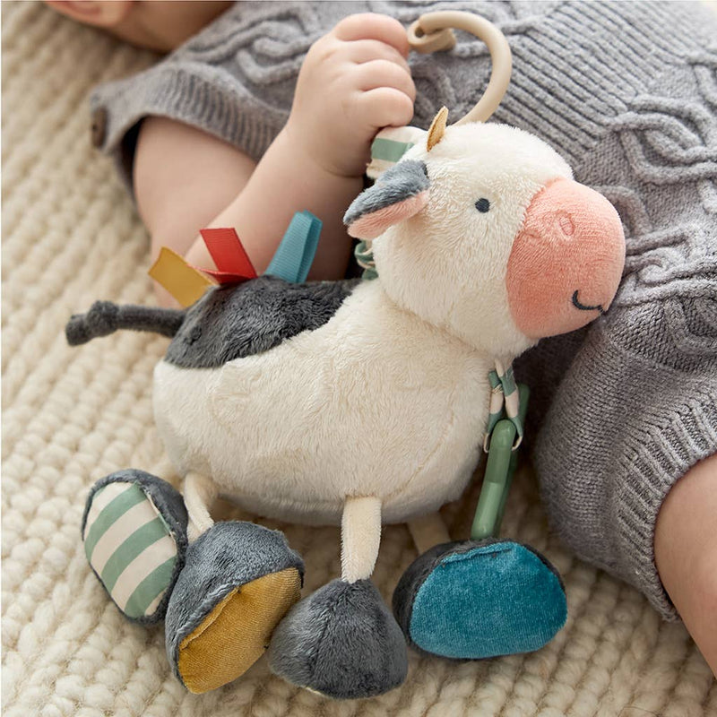 Itzy Cow Link & Love™ Activity Plush