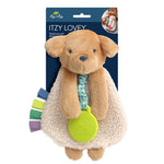 Itzy Lovey Puppy Plush + Teether Toy