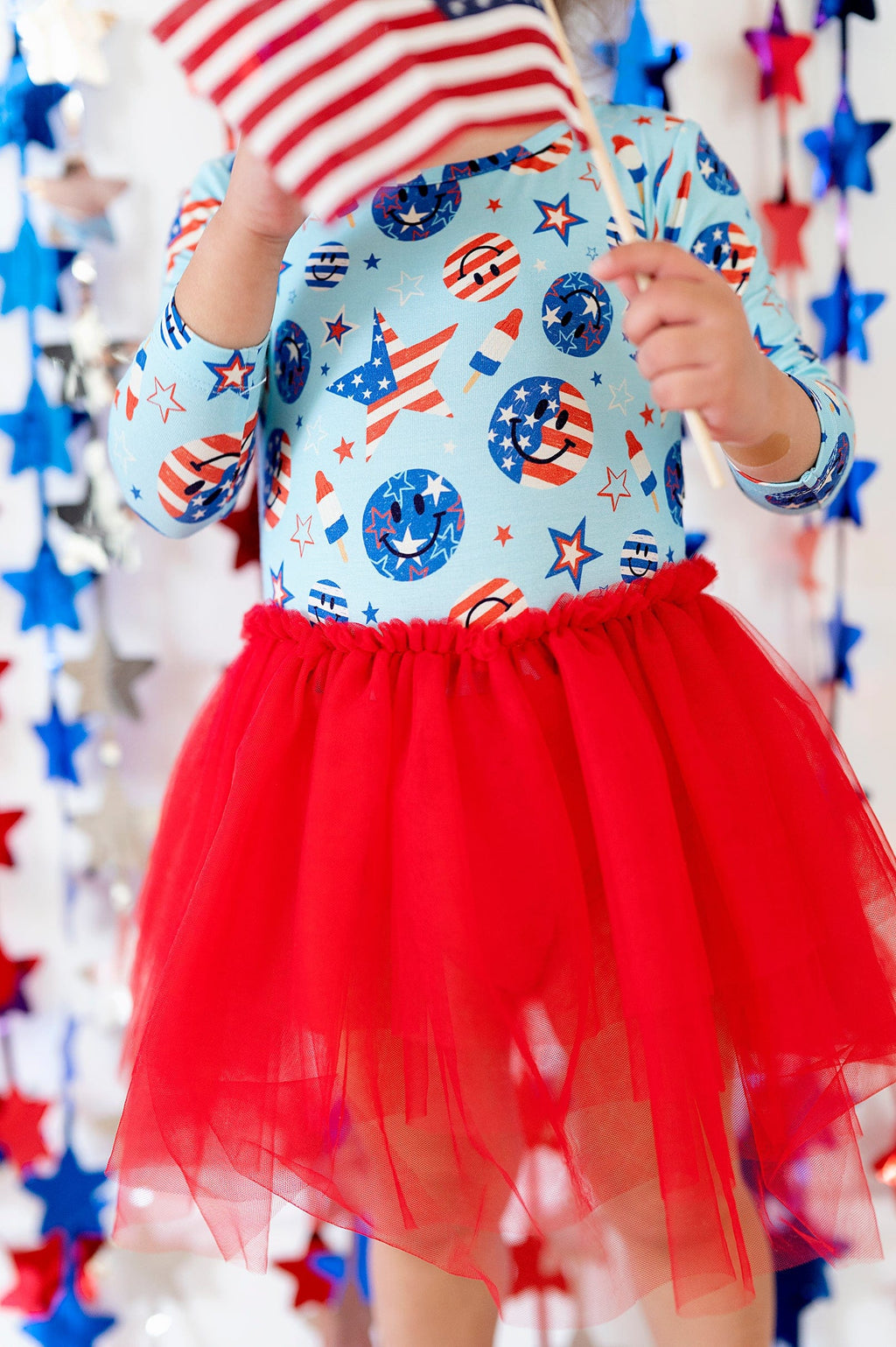Kiki + Lulu | Patriotic Party in the USA Baby Tulle Dress