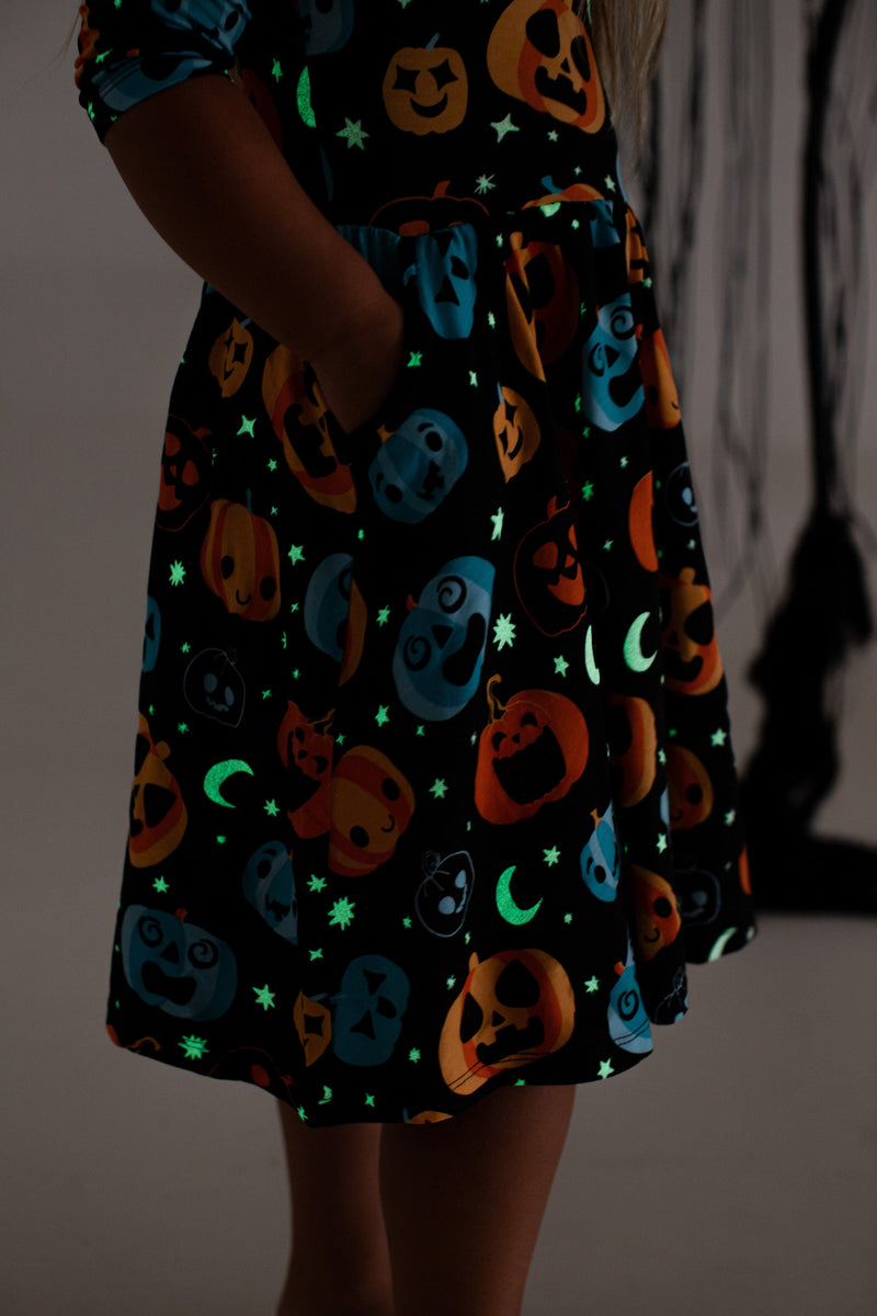 Birdie Bean | Dex Glow-in-the-Dark Birdie Dress