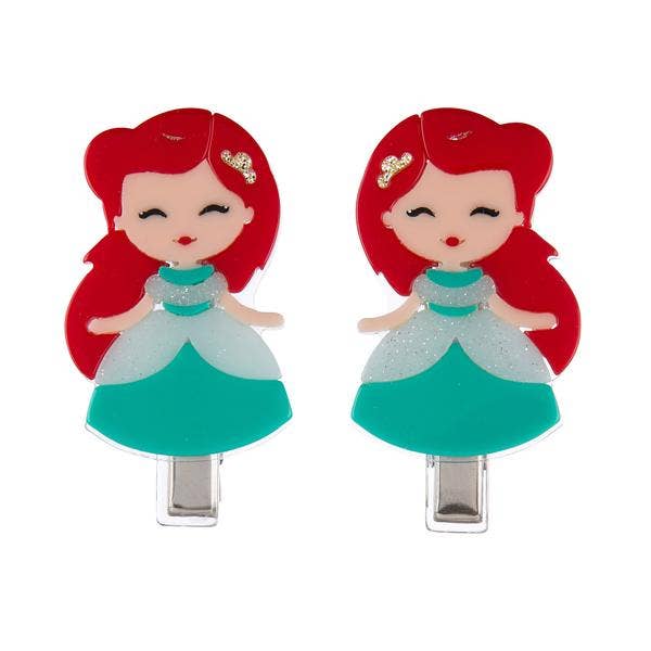 Lilies & Roses NY | Cute Doll Red Hair Alligator Clips