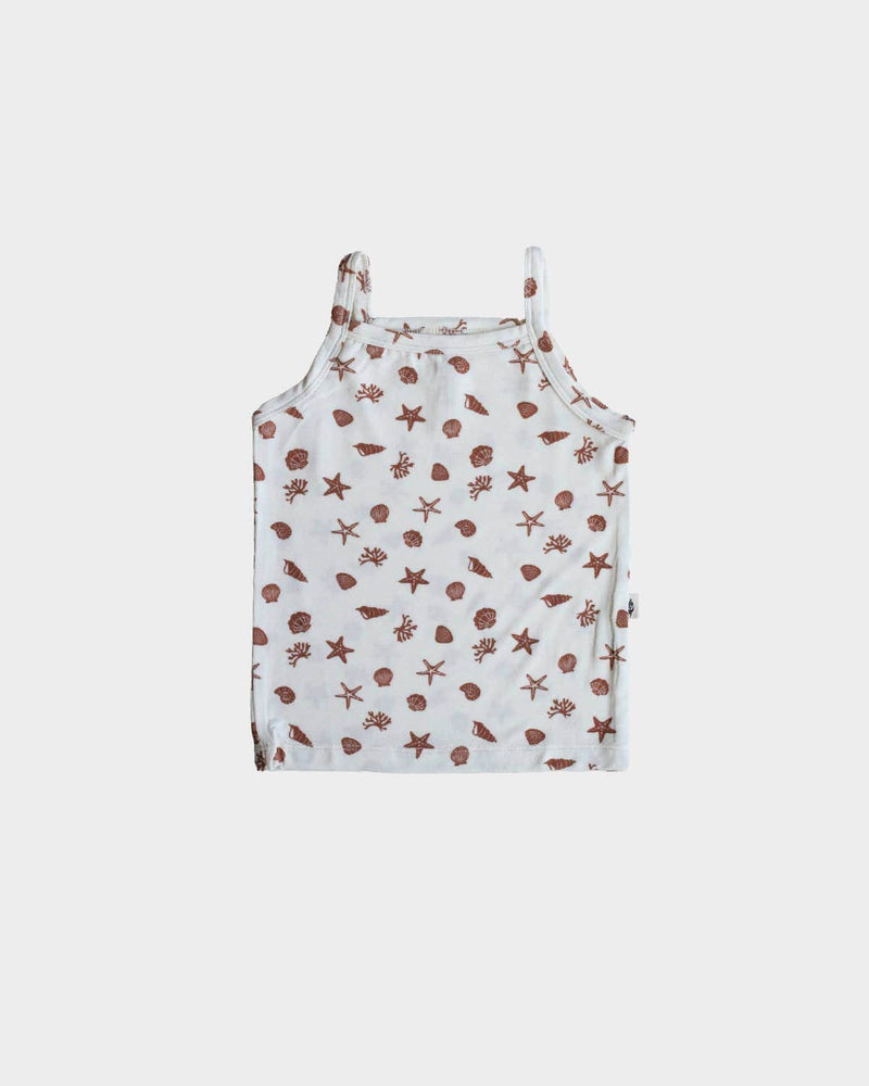babysprouts | Fitted Tank - Seashells