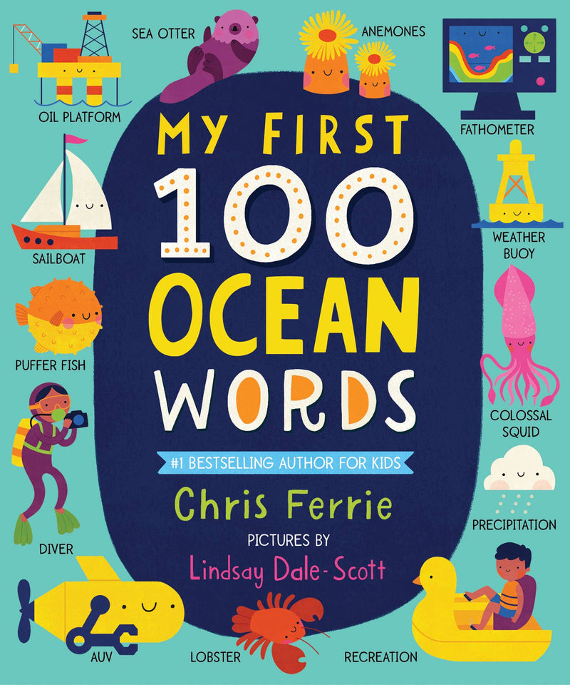 My First 100 Ocean Words (Board Book - Padded)