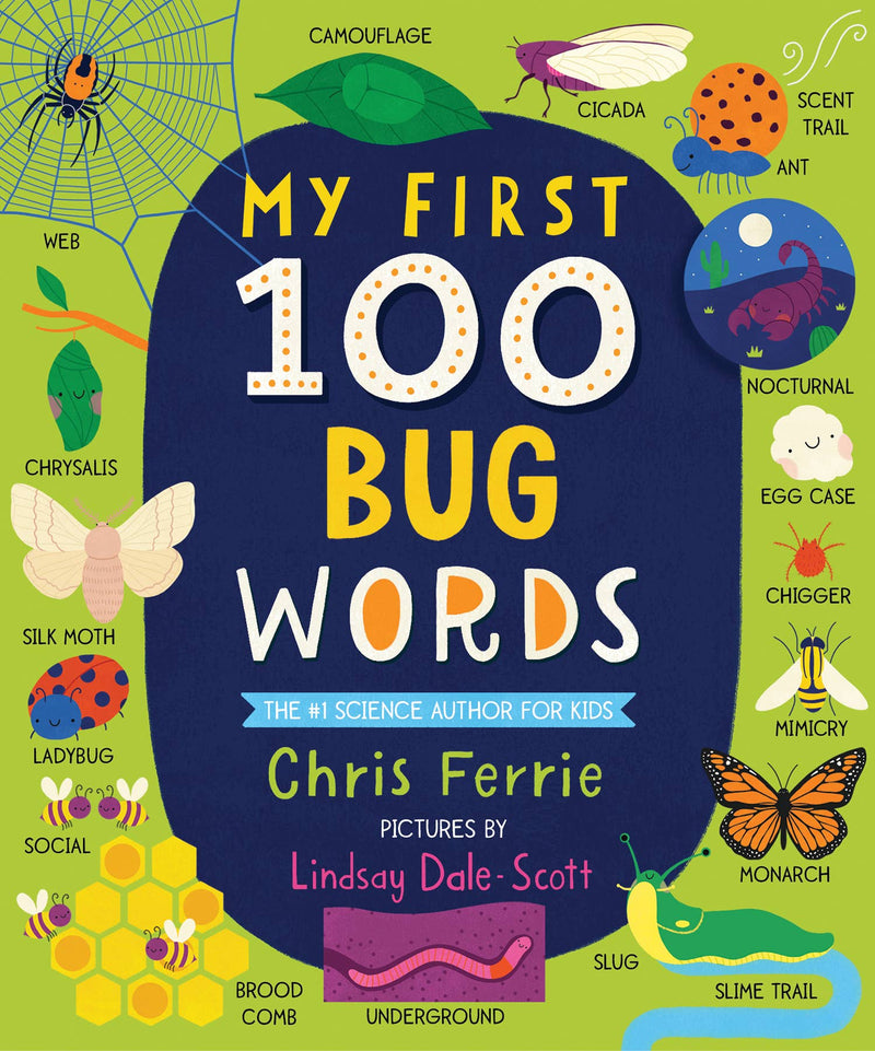 My First 100 Bug Words (Board Book-Padded)