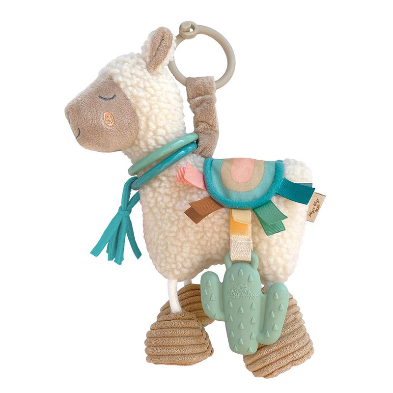 Itzy Ritzy Link & Love Llama Activity Plush with Teether Toy