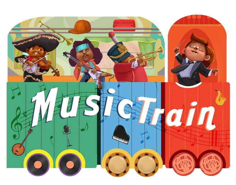 Music Train-Board Book