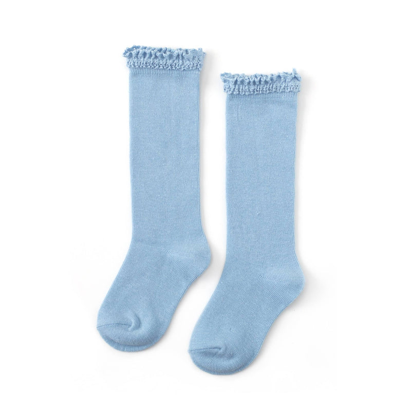 Little Stocking Co. | Elsa Lace Top Knee Highs