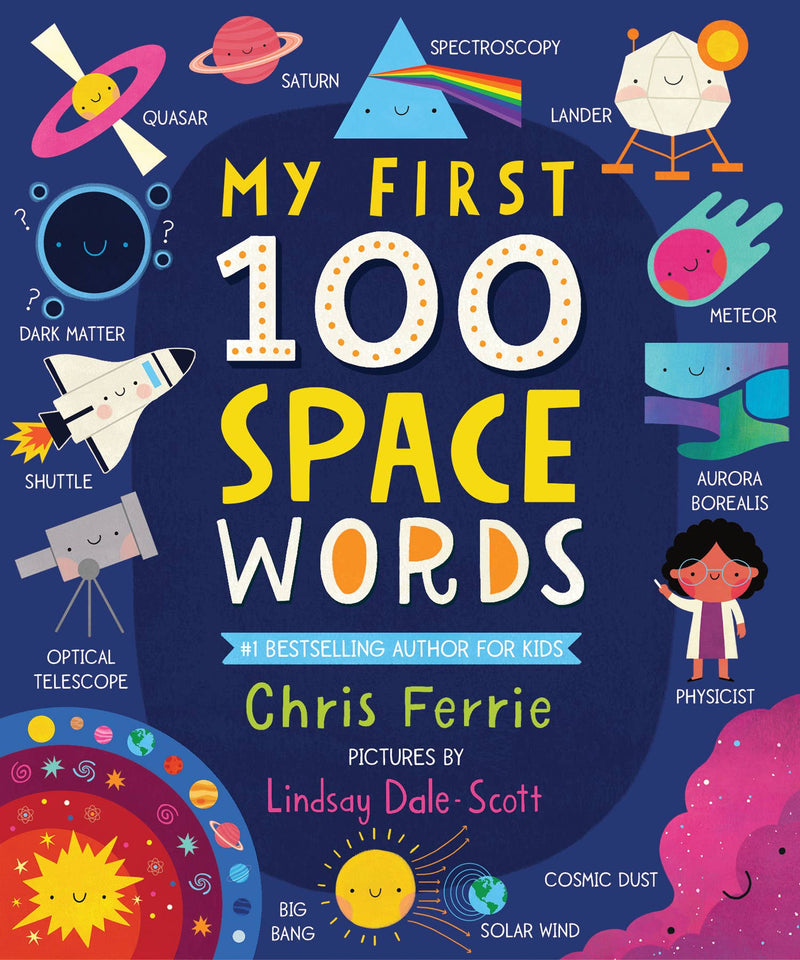 My First 100 Space Words (Board Book-Padded)