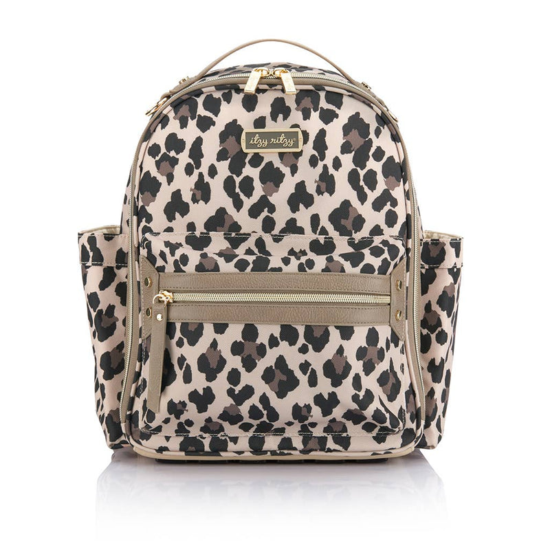Itzy Ritzy | Leopard Itzy Mini Diaper Bag Backpack