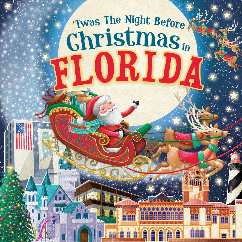 'Twas the Night Before Christmas in Florida (Hard Cover)