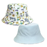 Emerson and Friends | Manatee and Blue Surf Reversible Bucket Hat