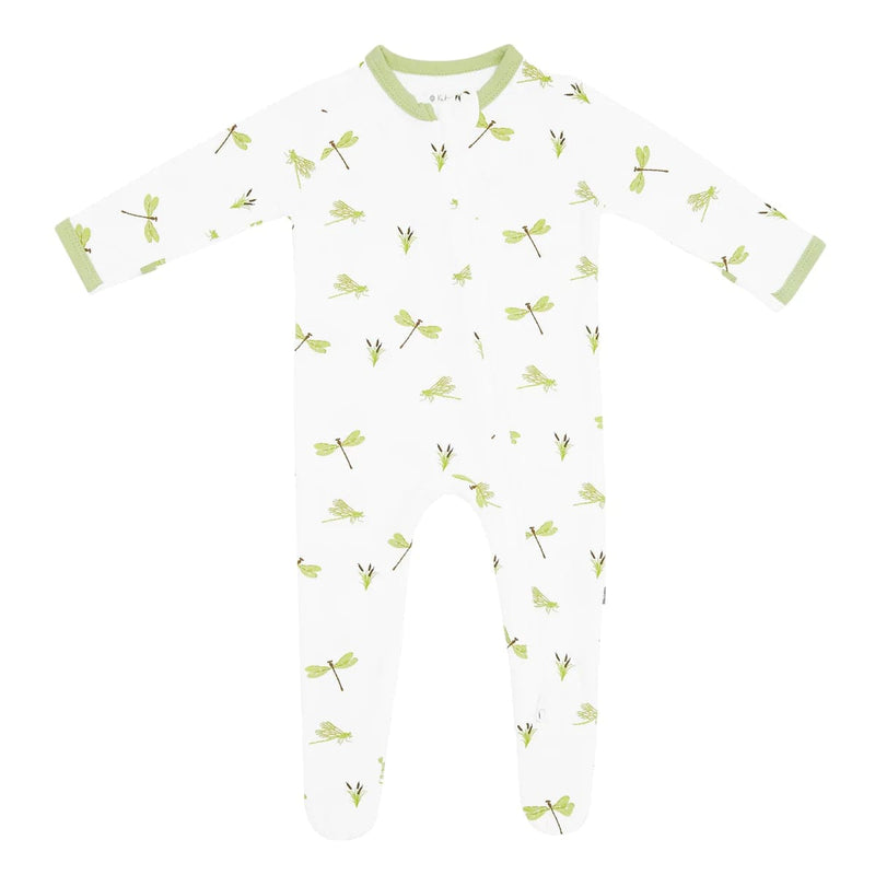 Kyte BABY | Zippered Footie In Dragonfly