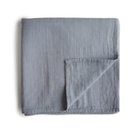Muslin Swaddle Blanket Organic Cotton (Tradewinds)